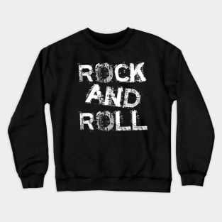 Rock and Roll logo Crewneck Sweatshirt